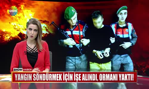 Yangın Söndürmek İçin İşe Alındı, Ormanı Yaktı