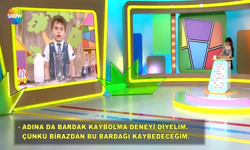 Çocuktan Al Haberi-Efenin bardak Kaybolma Deneyi