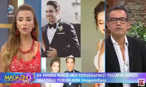 Ünlülerin Gelinliklerini  Cengiz Abazoğlu Yorumladı!