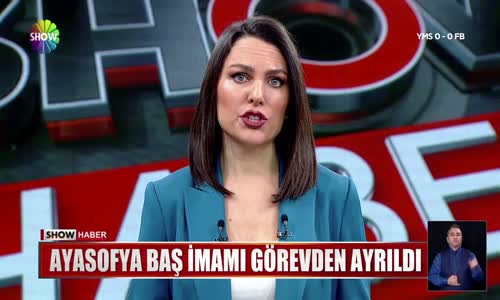 Ayasofya baş imamı görevden ayrıldı