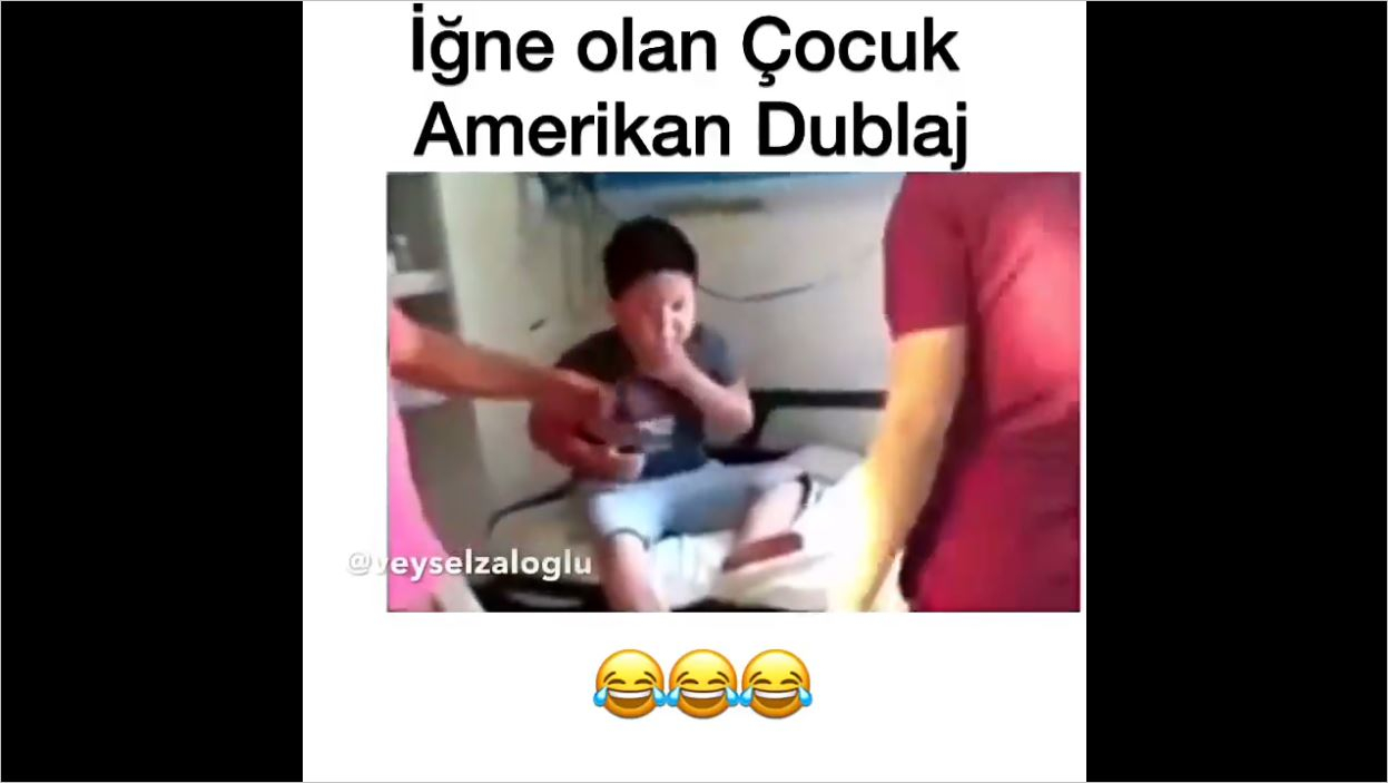 İğne Olan Çocuk - Amerikan Dublaj