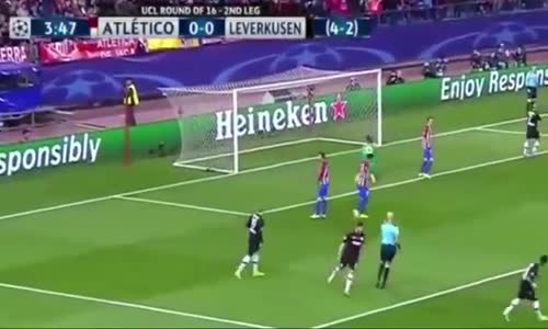 Atletico Madrid - Bayer Leverkusen 0-0 Maç Özeti -15.03.2017 