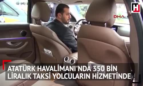 İstanbul'a 350 Bin Liralık Lüks Taksi 