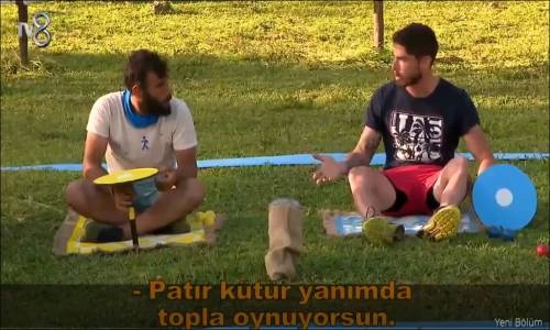 Survivor 2018 - 7. Bölüm - Anıl topları Düşürünce Cumali'ye Patladı