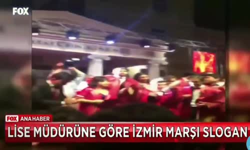 Mezuniyet Töreninde İzmir Marşı Söyleyen Öğrencileri Susturmak İçin Pop Müzik Çalan Okul Müdürü