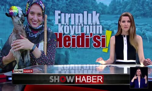 Fırınlık Köyü'nün Heidi'si!