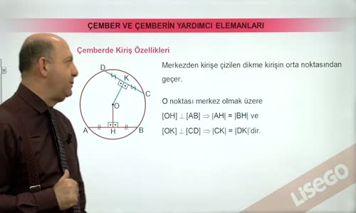 EBA GEOMETRİ LİSE ÇEMBER-ÇEMBERDE KİRİŞ ÖZELLİKLERİ