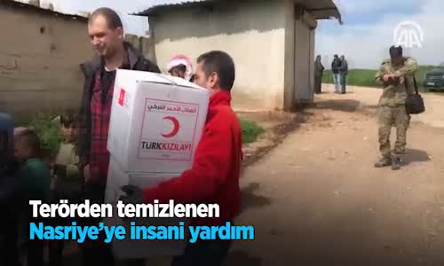 Terörden Temizlenen Nasriye'ye İnsani Yardım