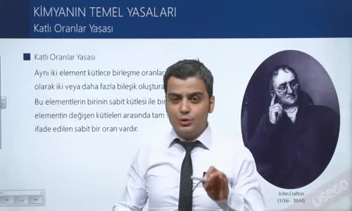 EBA KİMYA LİSE - KİMYANIN TEMEL KANUNLARI - KATLI ORANLAR YASASI