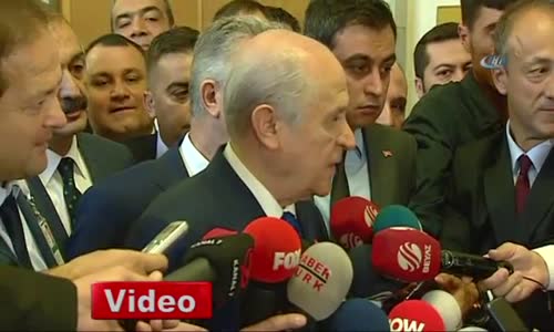 Bahçeli'den Fetö Sorusuna Tokat Gibi Yanıt