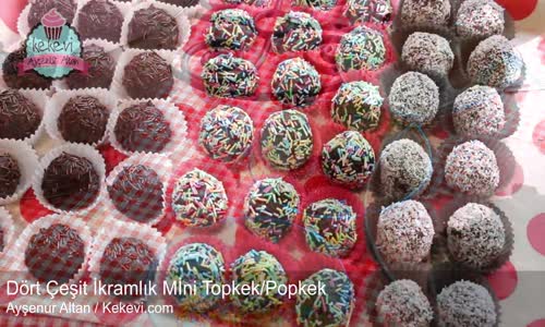 İkramlık Mini Popkek Tarifi