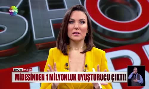 Midesinden 1 milyonluk uyuşturucu çıktı! 