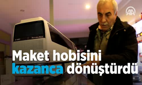 Maket Hobisini Kazanca Dönüştürdü 