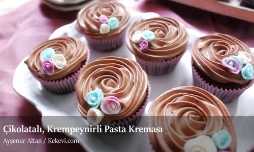 Çikolata Kremalı Topkek Cupcake Tarifi