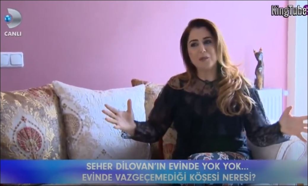 Seher Dilovan Evinin Kapılarını Magazin D'ye Açtı