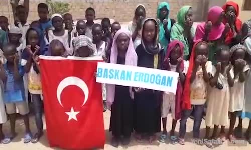 Sudanlı Yetimlerden Cumhurbaşkanı Erdoğan'a Dua