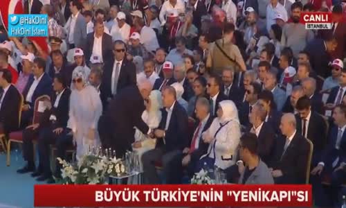 Hulusi Akar Paşa'ya Muhteşem Tezahurat ve Yenikapı Mitinginde Bir İlk Konuşma