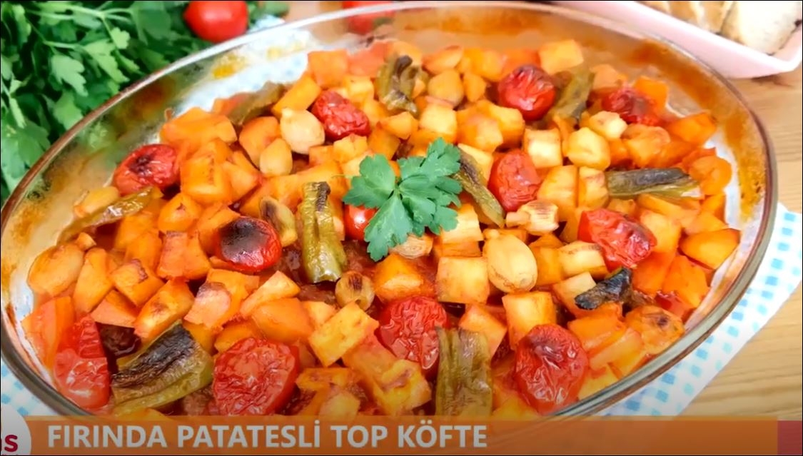 Fırında Patates Köfte 