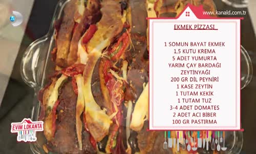 Evim Lokanta- Ekmek Pizzası