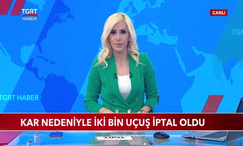 Kar Nedeniyle İki Bin Uçuş İptal Oldu