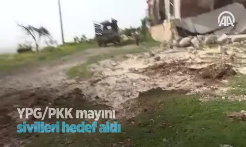 Ypg Pkk Mayını Sivilleri Hedef Aldı