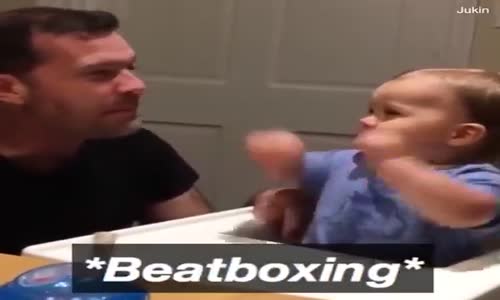 Babasıyla Beatbox'un Dibine Vuran Bebek