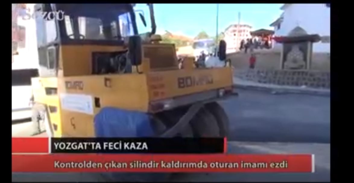 Kontrolden Çıkan Silindir İmamı Ezdi