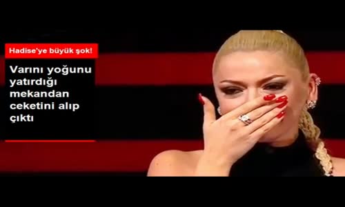  Hadise, Büyük Paralar Yatırdığı Mekandan Ceketini Alıp Çıktı