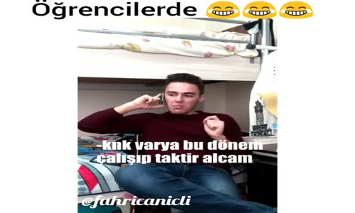 Öğrencilerde Sınavdan Sonra Vine