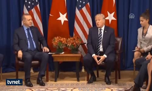 Cumhurbaşkanı Erdoğan ve Trump New York'ta Görüştü