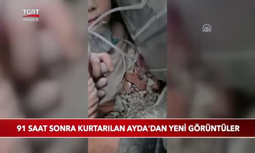 Minik Ayda'nın Kurtarılma Anının Yeni Görüntüleri