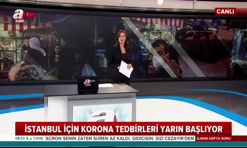 İstanbul İçin Yarın Koronavirüs Tedbirleri ve Yasakları Başlıyor 