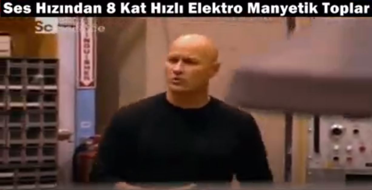 Ses Hızından 8 Kat Hızlı Elektro Manyetik Toplar