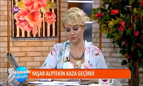 Yaşar Alptekin Kaza Geçirdi