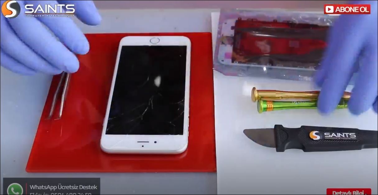 iPhone 6 Sıvı Teması Tamiri Temizliği Ve iPhone 6 Plus Ekran Değişimi