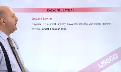 EBA MATEMATİK LİSE 4 SAYILAR-ONDALIK SAYILAR