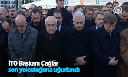 İTO Başkanı Çağlar Son Yolculuğuna Uğurlandı