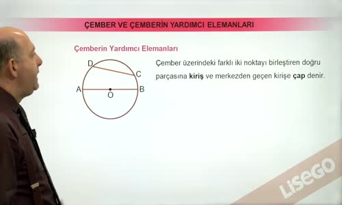 EBA GEOMETRİ LİSE ÇEMBER-ÇEMBER YARDIMCI ELEMANLAR