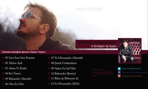  Orhan Ölmez Adam ve Kadın