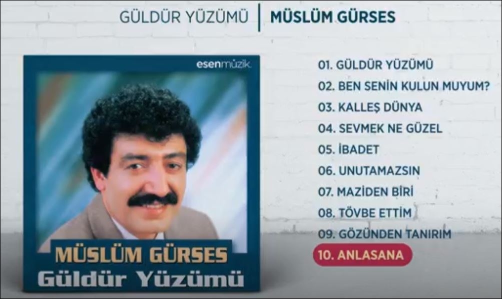 Müslüm Gürses - Anlasana