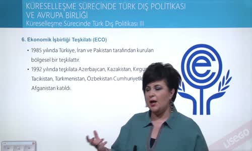 EBA T.C. İNKILAP TARİHİ VE ATATÜRKÇÜLÜK  LİSE - 21.YÜZYILIN EŞİĞİNDE TÜRKİYE - KÜRESELLEŞME SÜRECİNDE TÜRK DIŞ POLİTİKASI III