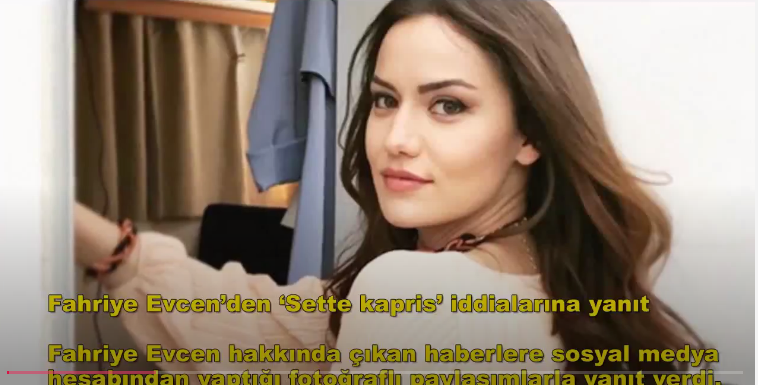 Fahriye Evcen’den ‘Sette Kapris’ İddialarına Yanıt!