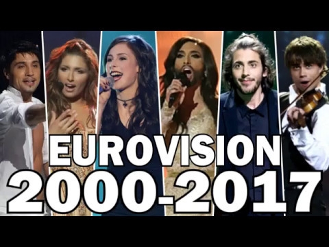 Eurovision WINNERS 2000-2017 - All Winners Compilation