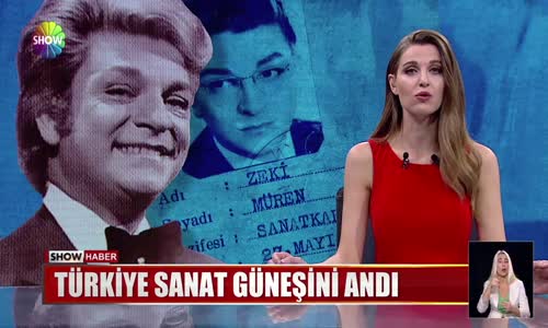 Türkiye sanat güneşini andı 