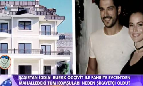 Burak Özçivit İle Fahriye Evcen'e Tüm Mahalleli İsyan Etti!