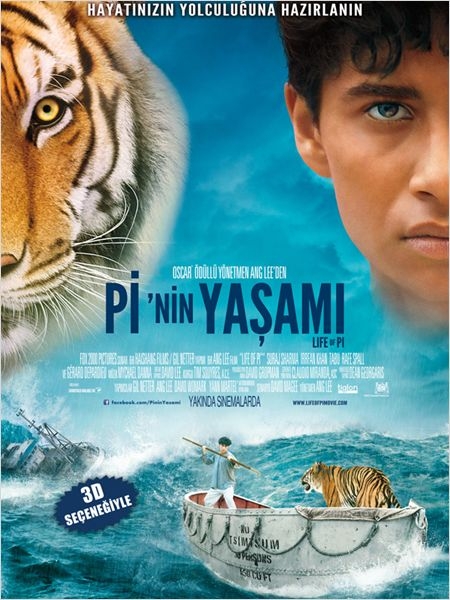 Pi nin Yaşamı Film İzle