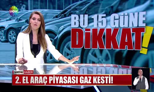 2. el araç piyasası gaz kesti!