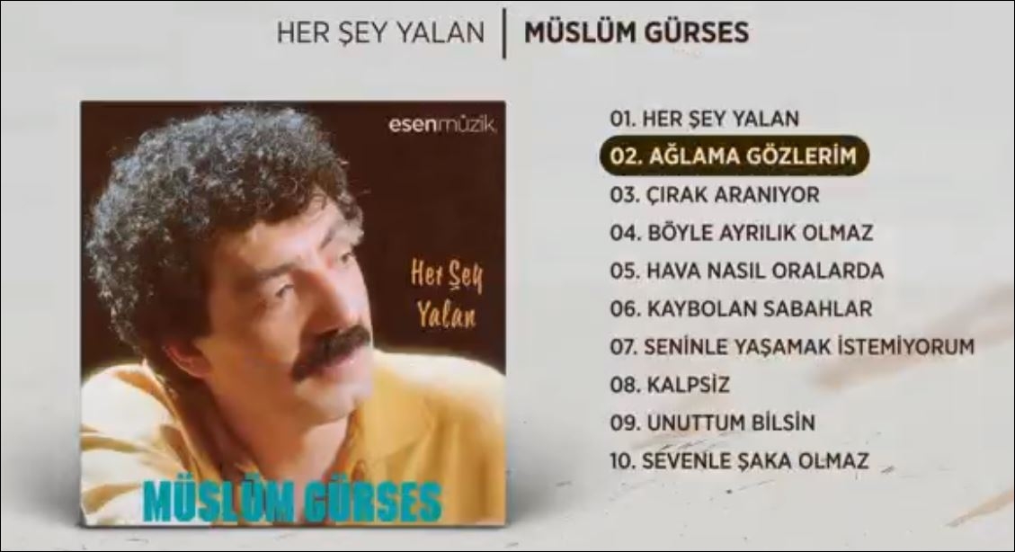 Müslüm Gürses - Ağlama Gözlerim