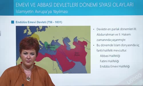 EBA TARİH LİSE İSLAM TARİHİ VE UYGARLIĞI - İSLAMİYETİN AVRUPA'YA YAYILMASI