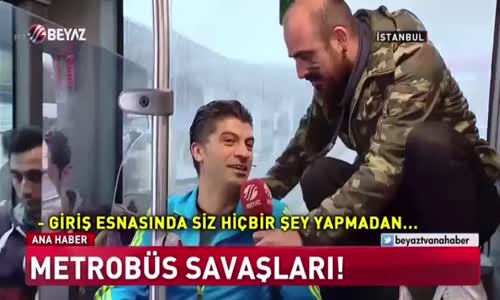 Metrobüsü Komando Kılığıyla Trollemek